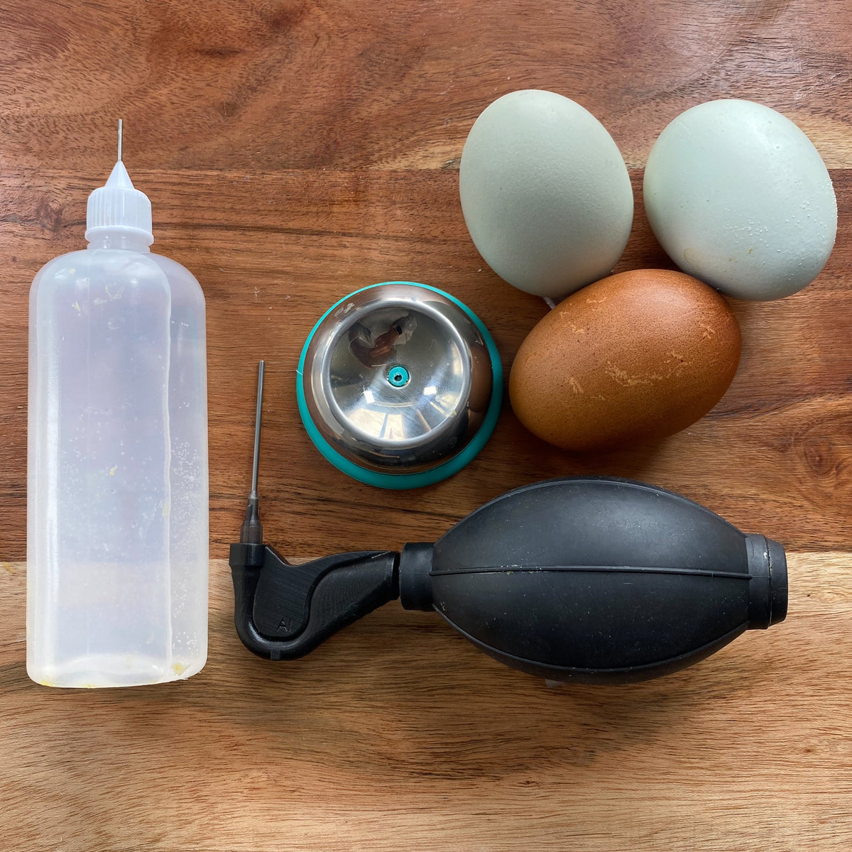 Egg Blowing System for Easter Crafts